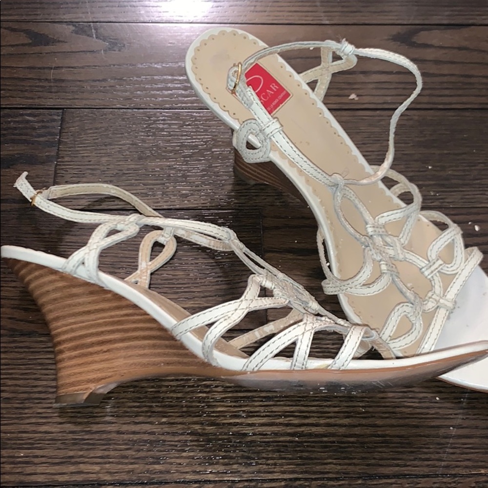 Oscar by Oscar de la Renta wedge sandals